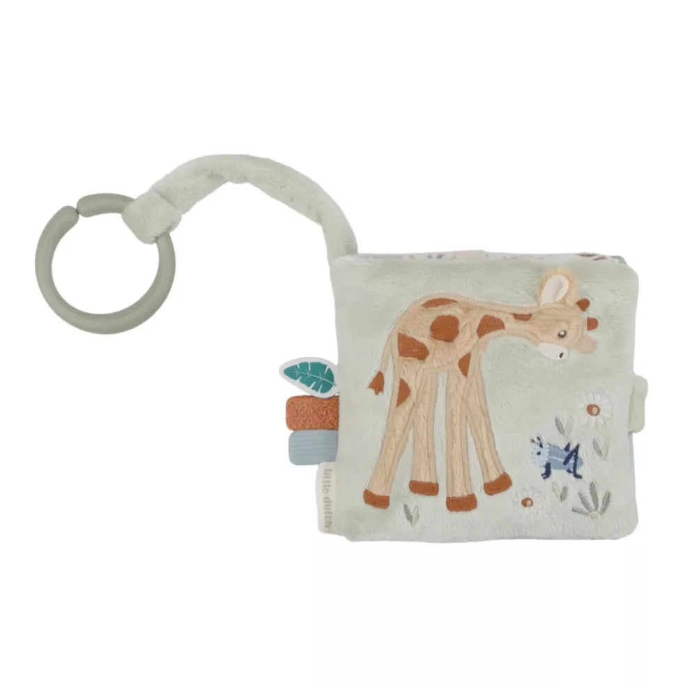 Little Dutch Textil babakönyv kicsi - Safari Friends