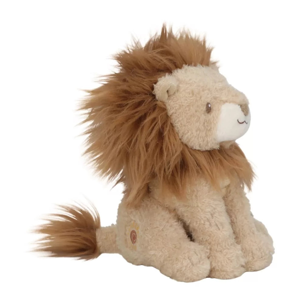 Little Dutch Plüss fiú oroszlán 17 cm - Safari Friends