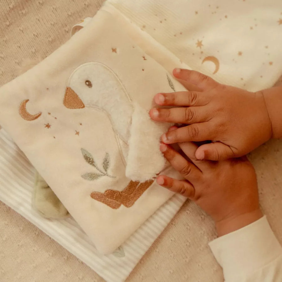 Little Dutch® Textil babakönyv nagy - Newborn Naturals