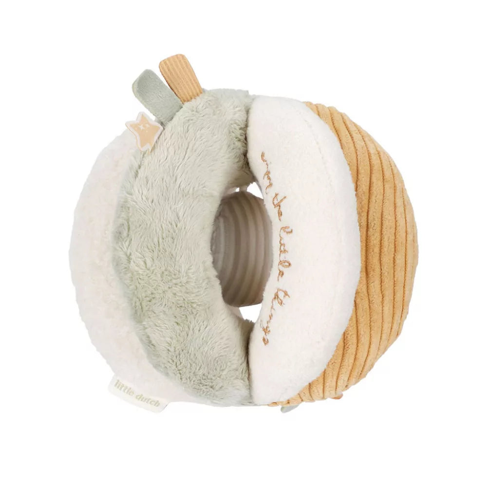 Little Dutch® Készségfejlesztő plüss labda - Newborn Naturals