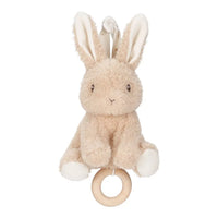 Little Dutch Felhúzható zenélő nyuszi - Newborn Naturals