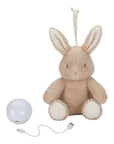 Little Dutch Alvást segítő zenélő nyuszi éjjeli fénnyel - Newborn Naturals