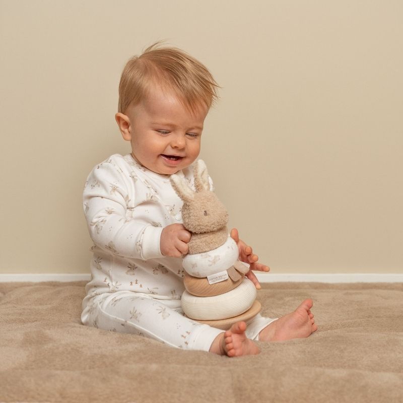 Little Dutch® Montessori torony - Baby Bunny