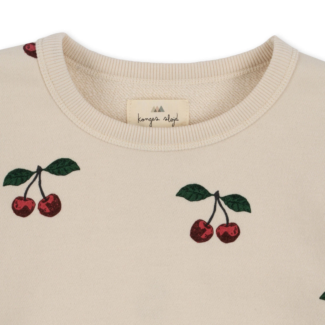 Konges Sløjd® Lou Frill cseresznyés pulóver