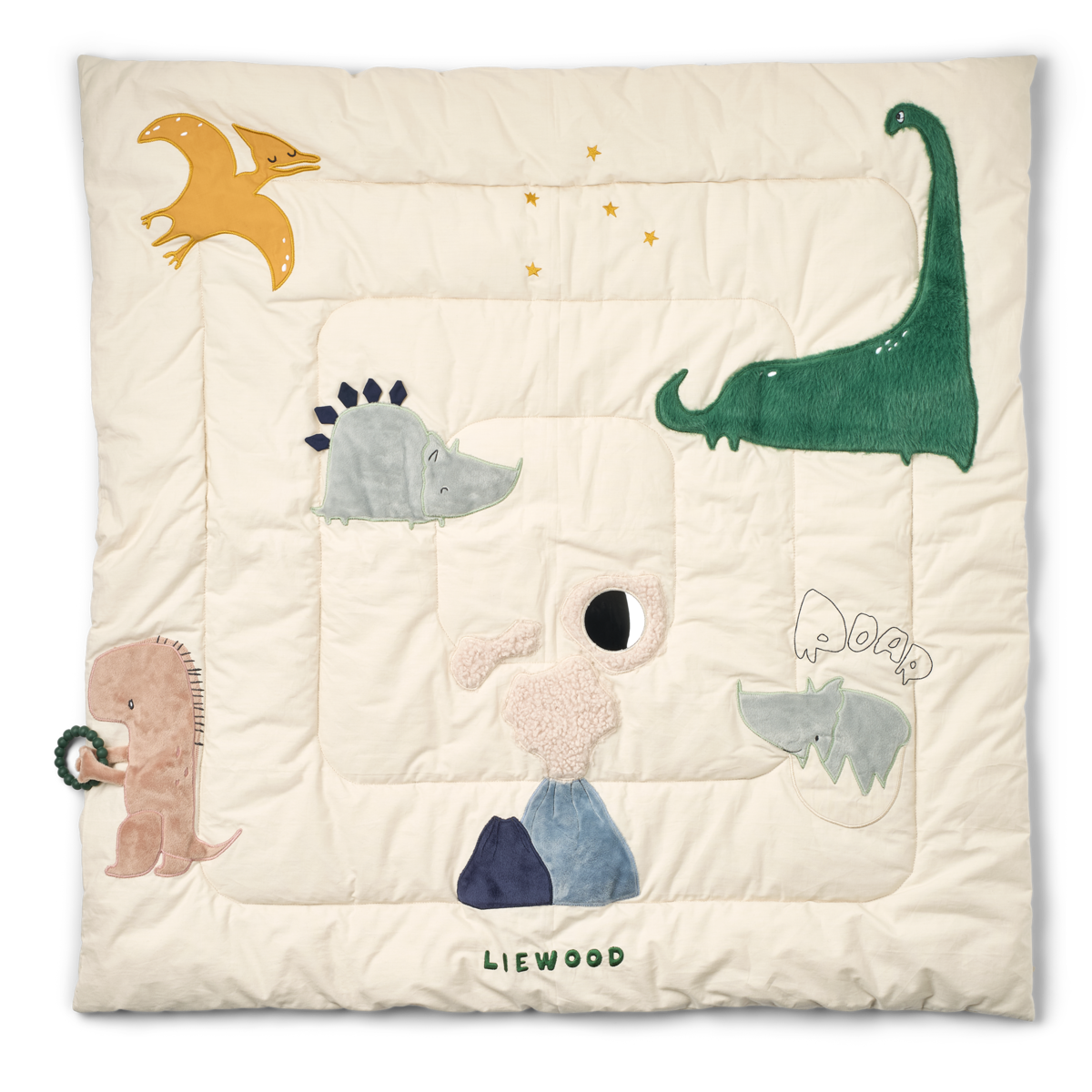 Liewood Bernet puha activity játszószőnyeg – Dino Roar / Sandy