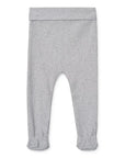 Liewood Ribbed Leggings - Light Grey Melange