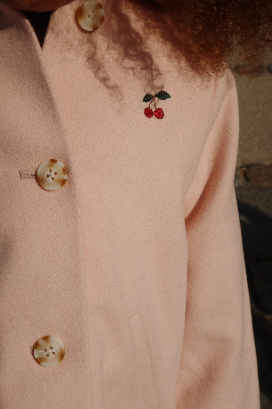 Konges Sløjd® Novella kabát - Peach whip