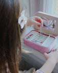 Konges Sløjd Ékszer szett ékszerdobozban - Pink