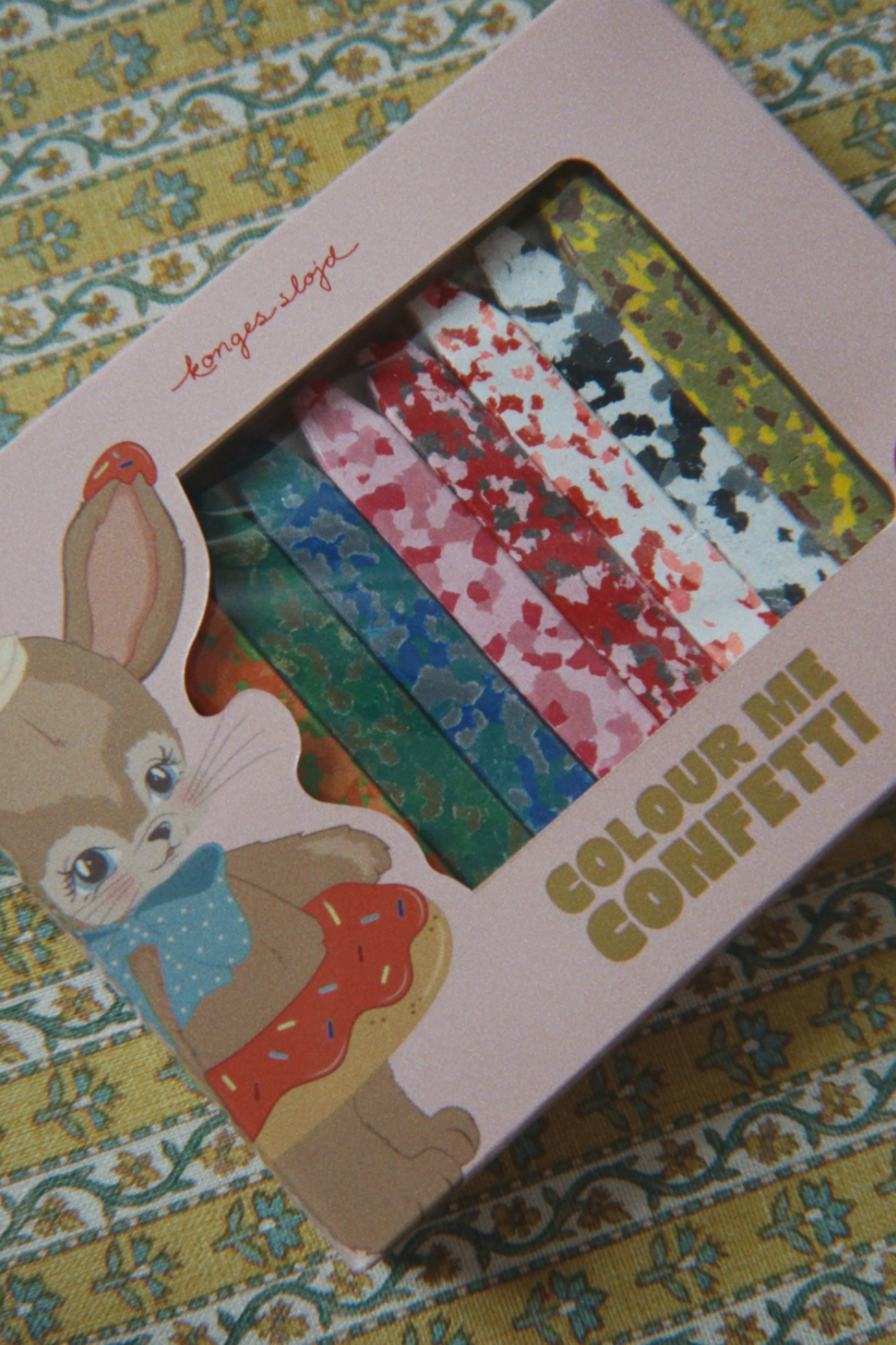 Konges Sløjd Confetti zsírkréta készlet - Bunny