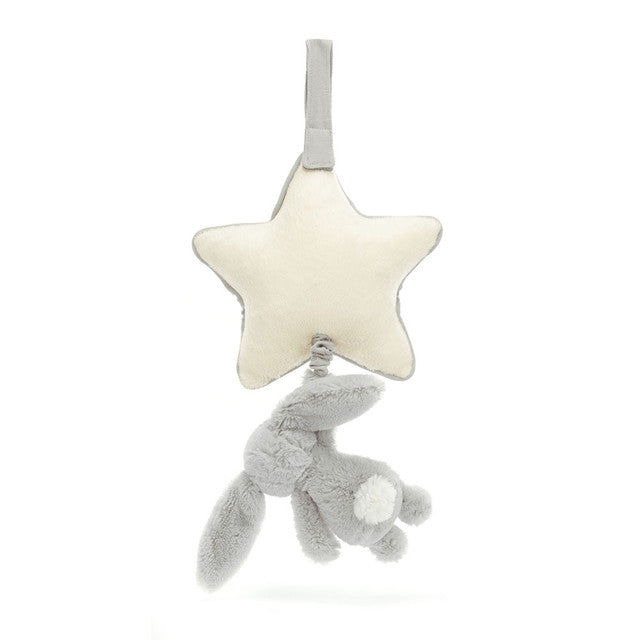 Jellycat® Bashful Silver Bunny Musical Pull