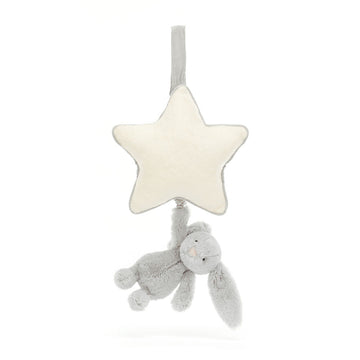 Jellycat® Bashful Silver Bunny Musical Pull