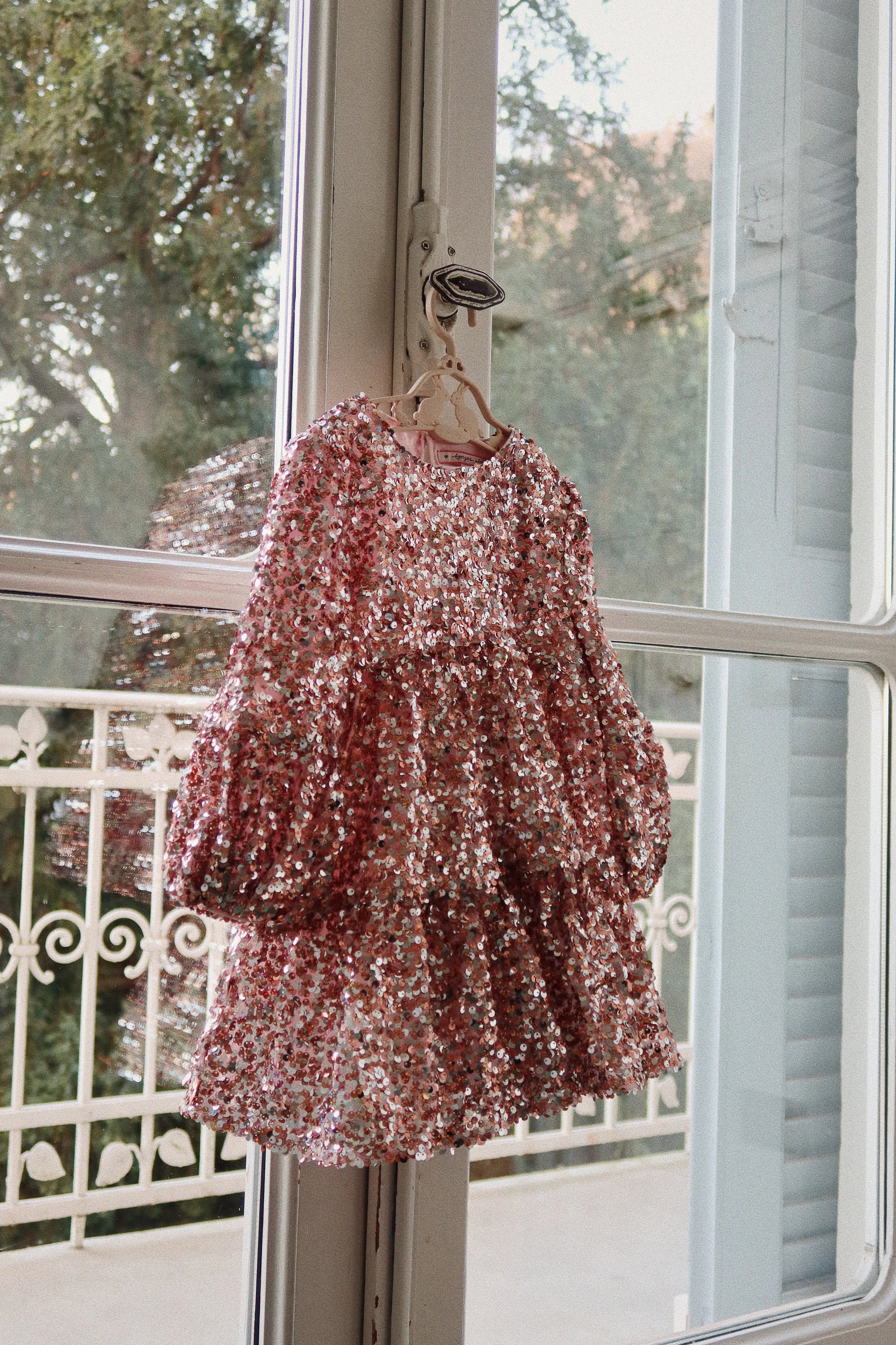 Konges Sløjd Lila Sequins Ruha - Grey/Rosa
