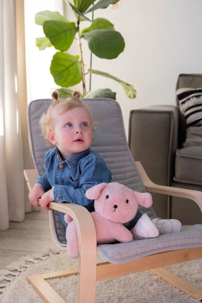 Little Dutch TIAMO Snuffie plüss kutya 25 cm - Pink