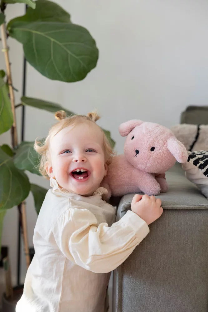 Little Dutch TIAMO Snuffie plüss kutya 25 cm - Pink