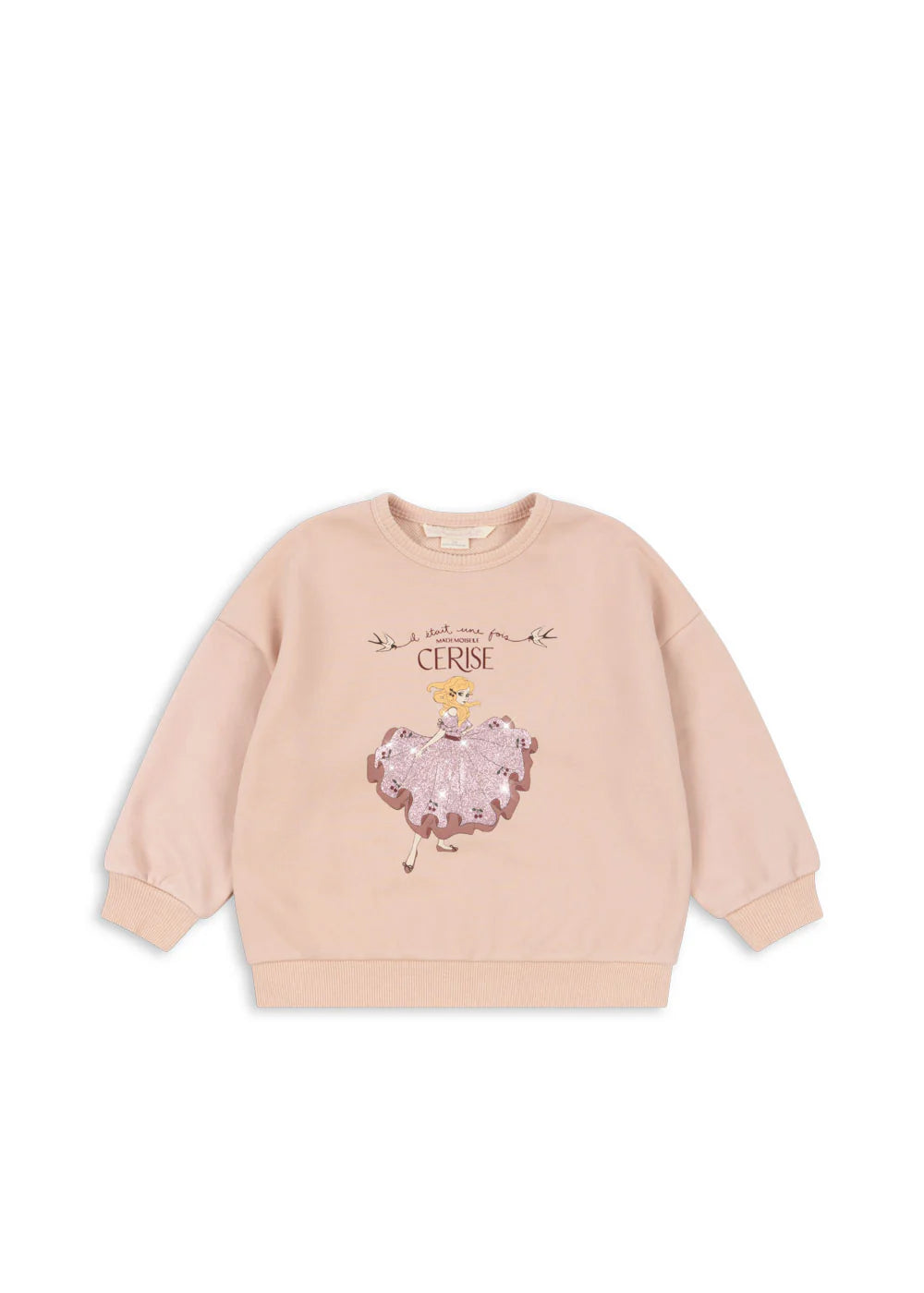 Konges Sløjd® Lou glitteres pulóver- Cameo rose