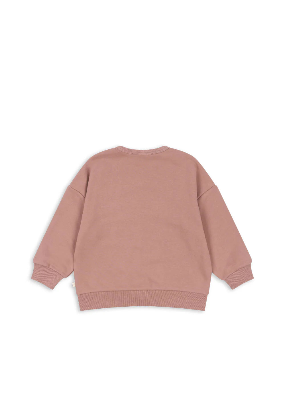 Konges Slojd® Lou Sweat glitteres pulóver - mahogany rose