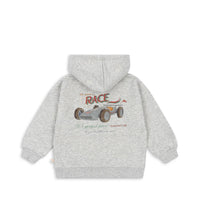 Konges Slojd® Lou Sweat kapucnis pulóver - Grey melange