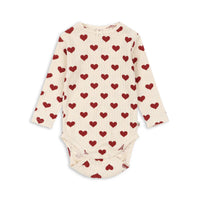 Konges Slojd® Minnie body - Amour rouge