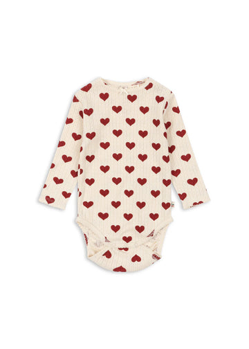 Konges Slojd® Minnie body - Amour rouge