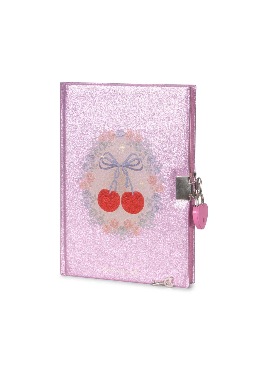 Konges Sløjd® Napló / My little diary - Cherry glitter