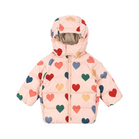 Konges Sløjd® Nuka kabát - Coeur rose coloré