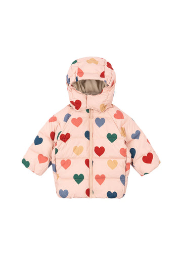 Konges Sløjd® Nuka kabát - Coeur rose coloré