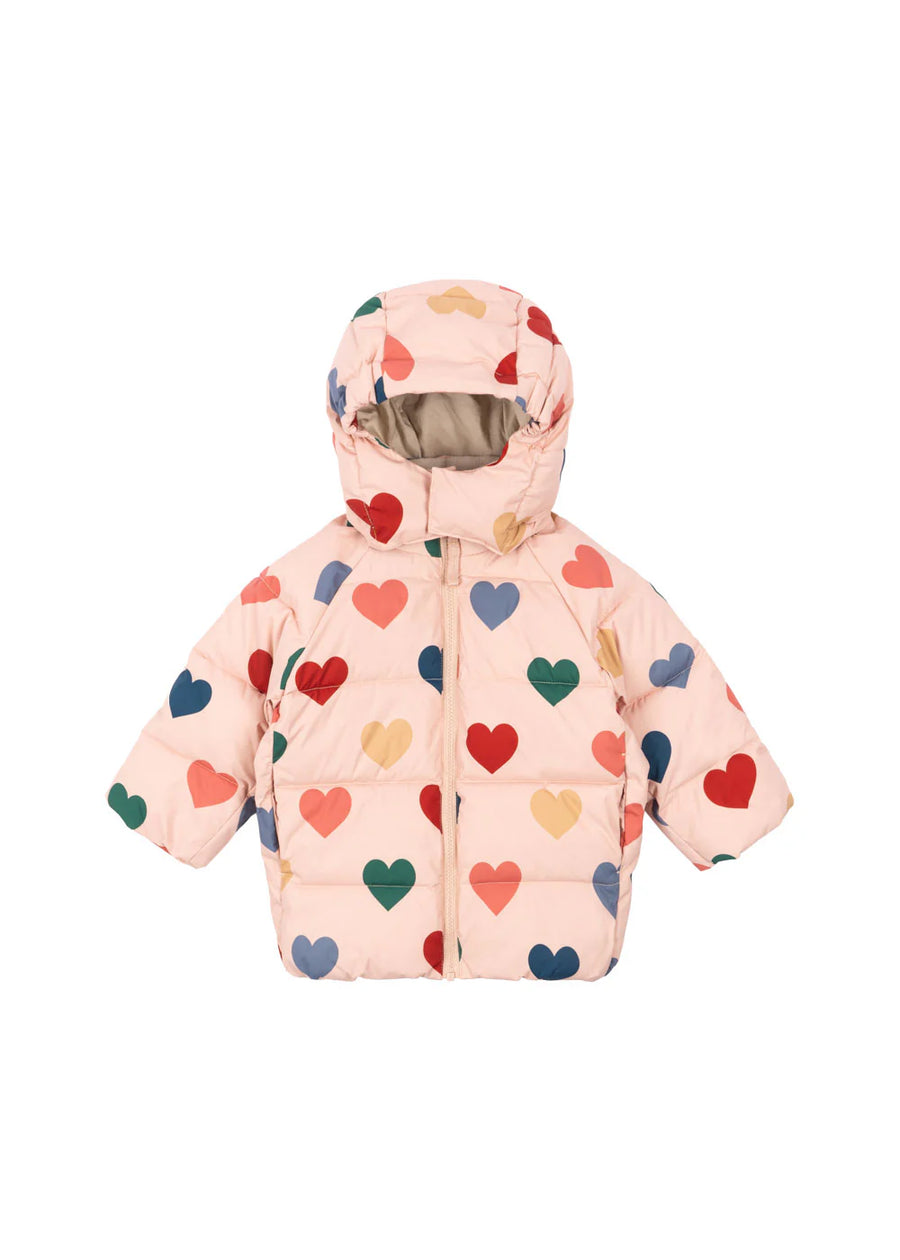 Konges Sløjd® Nuka kabát - Coeur rose coloré