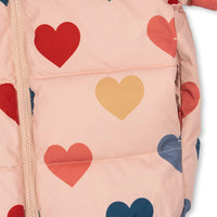 Konges Sløjd® Nuka kabát - Coeur rose coloré