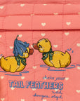 Konges Slojd Juno Mini Hátizsák - Coeur Feathers