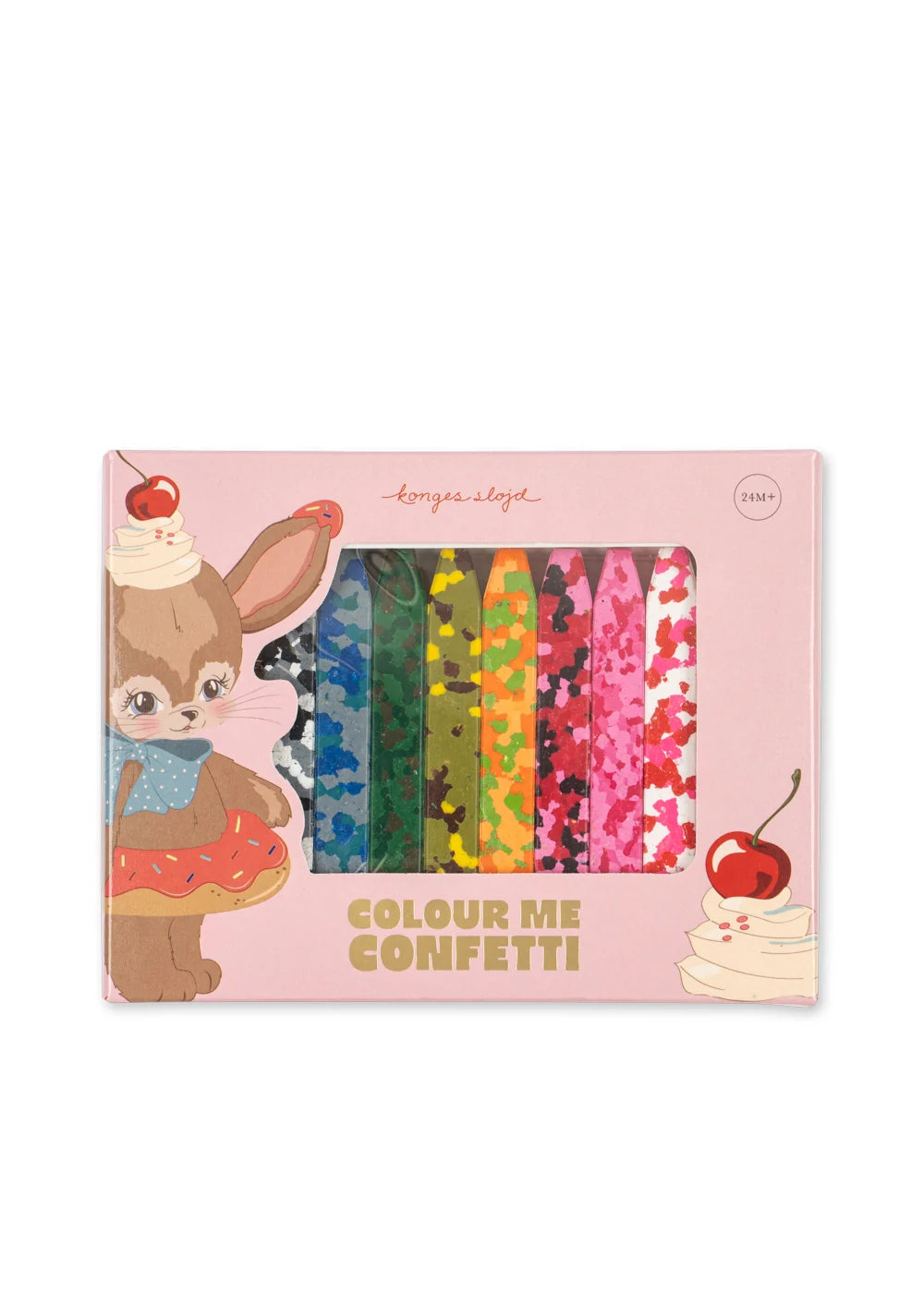 Konges Sløjd Confetti zsírkréta készlet - Bunny