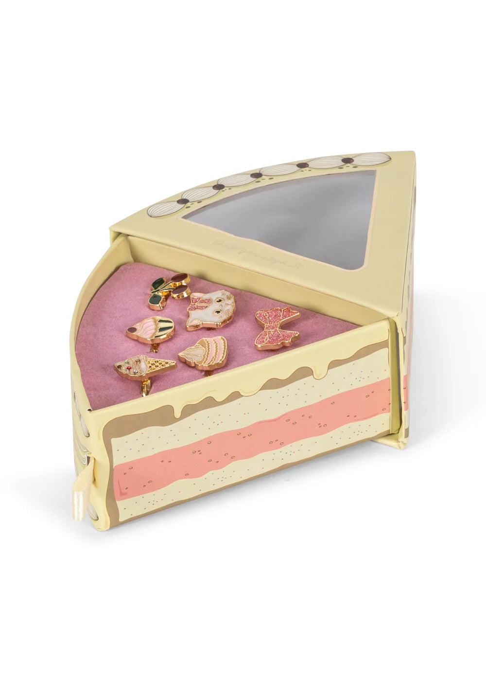 Konges Sløjd Kitty Sweets - 6 darabos gyermek gyűrű szett