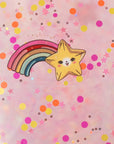 Konges Sløjd Glitteres Ugrálólabda - Rainbow