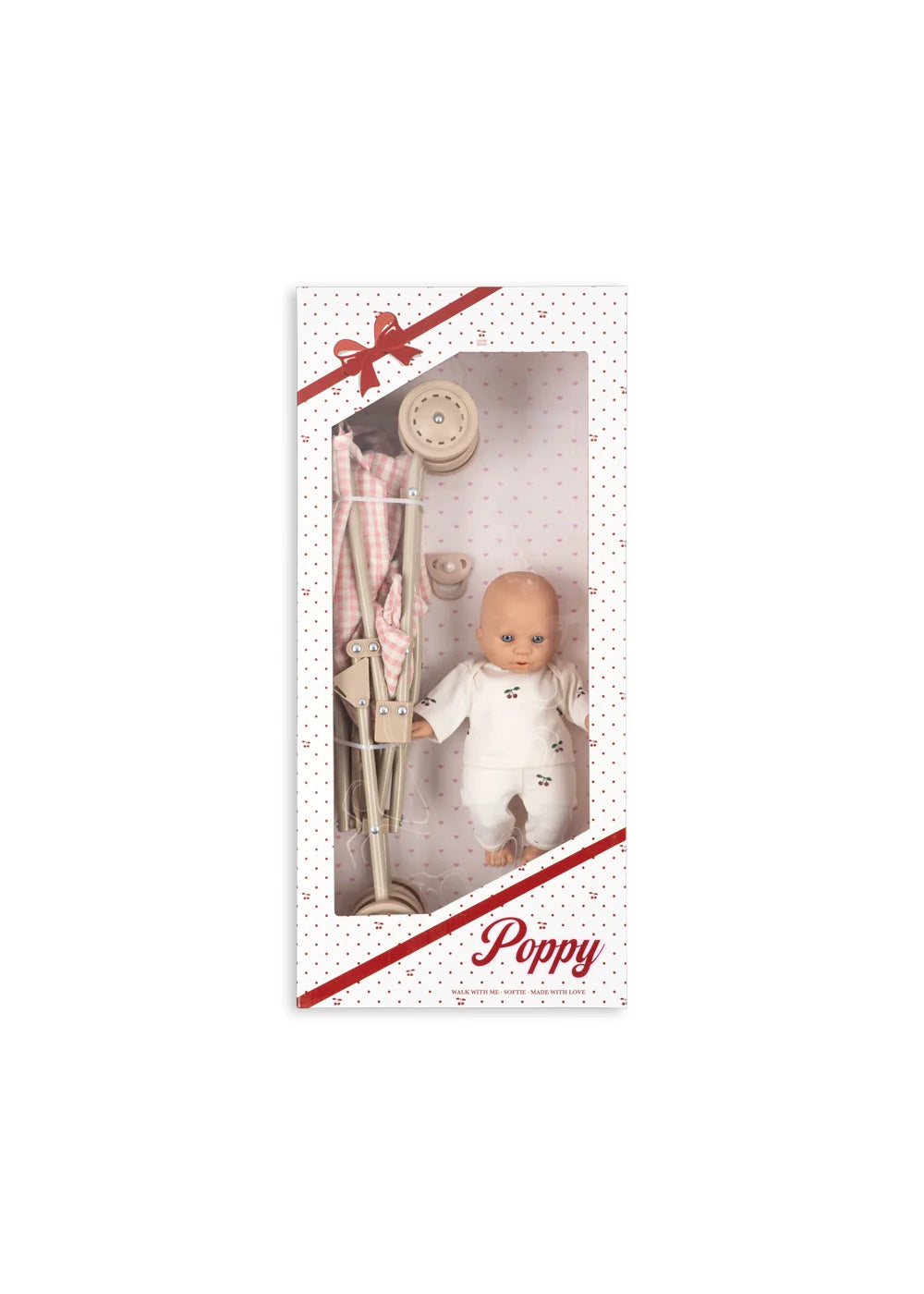Konges Sløjd Babajáték Szett- Poppy Doll