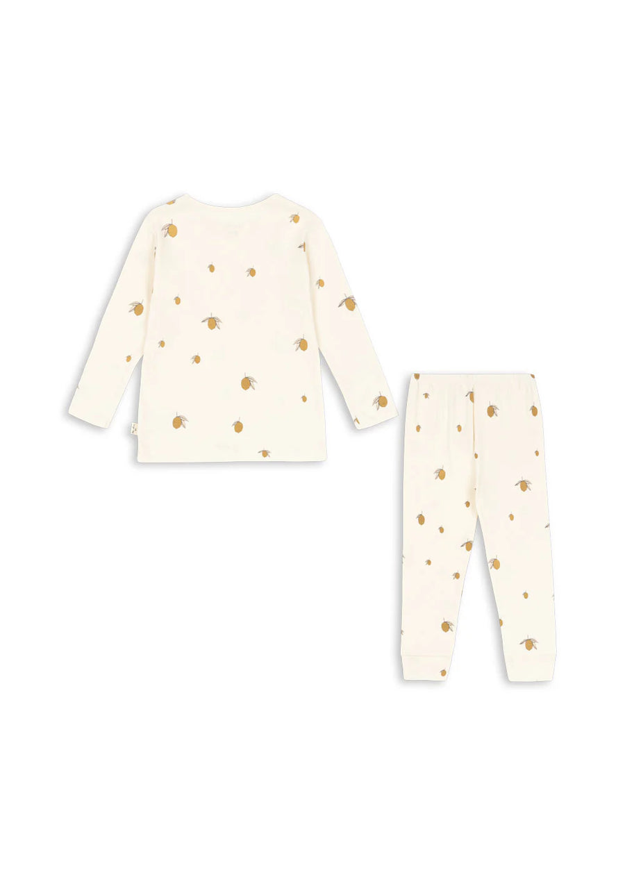 Konges Sløjd Pizsama Szett - Lemon