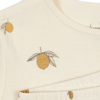 Konges Sløjd Pizsama Szett - Lemon