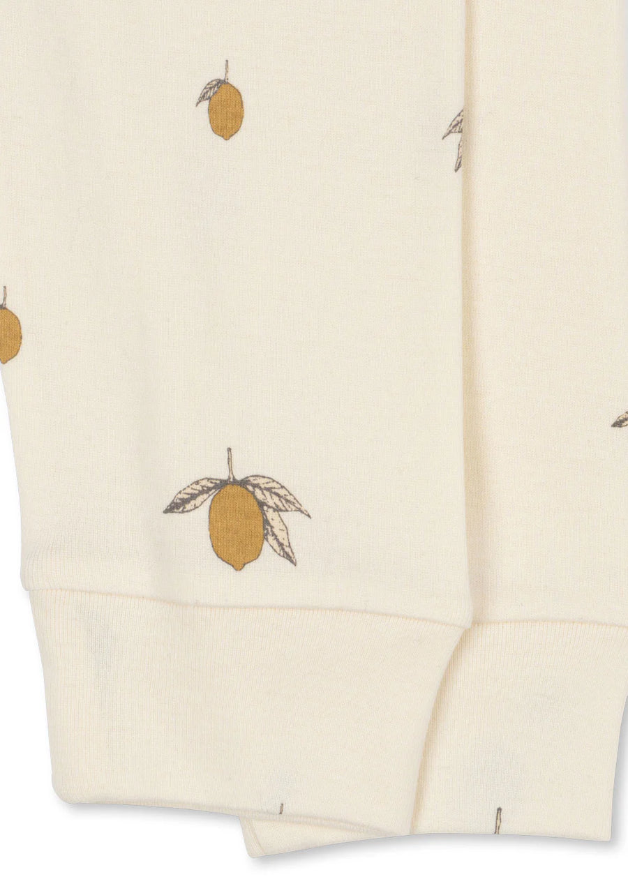 Konges Sløjd Pizsama Szett - Lemon