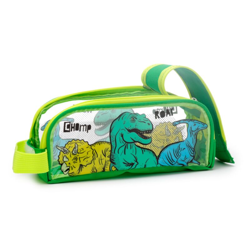 Átlátszó tolltartó - Dinoszarurusz világ
