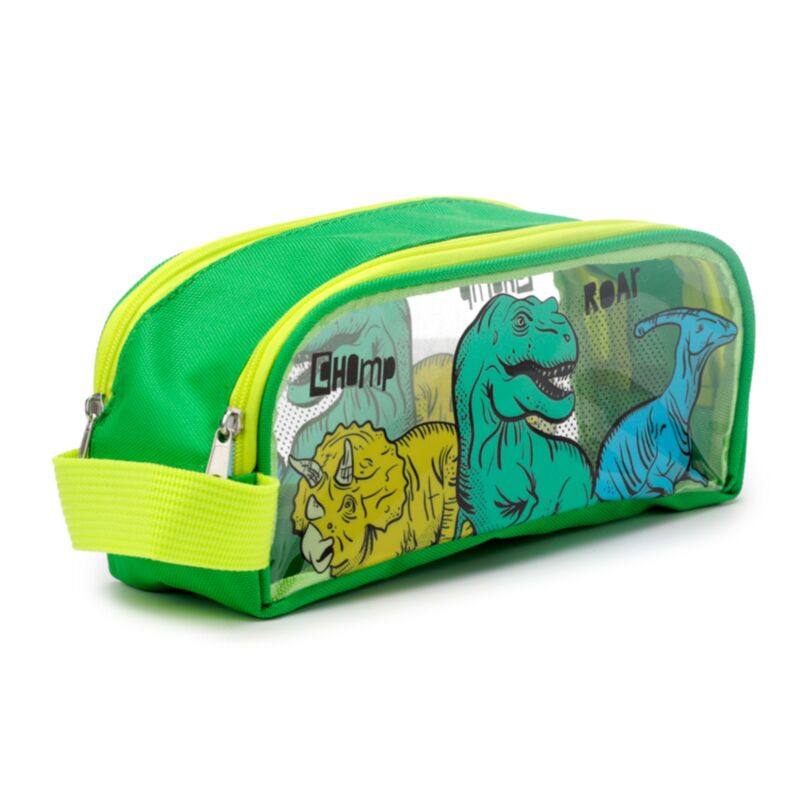 Átlátszó tolltartó - Dinoszarurusz világ