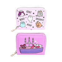 Pénztárca, Cipzáras, Kicsi - Halloweeni Pusheen Macska