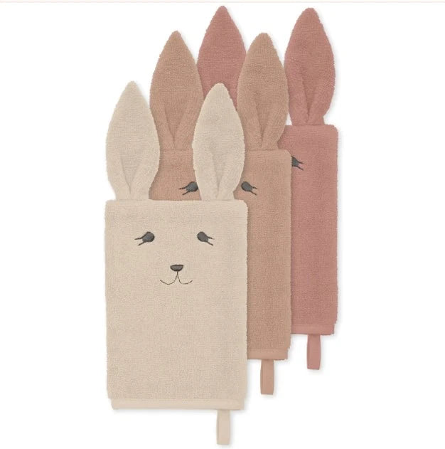 Konges Sløjd Mosdókesztyű - Rose bunny