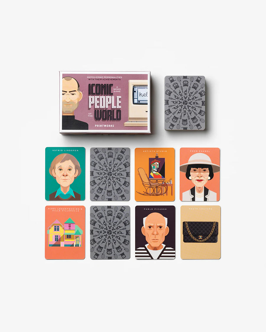 Printworks® Memóriajáték - Iconic People