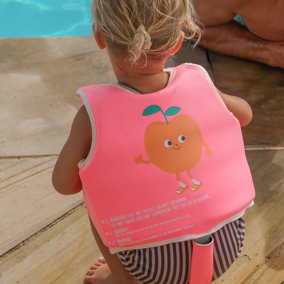 SunnyLife Úszómellény - Peach neon pink