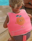 SunnyLife Úszómellény - Peach neon pink