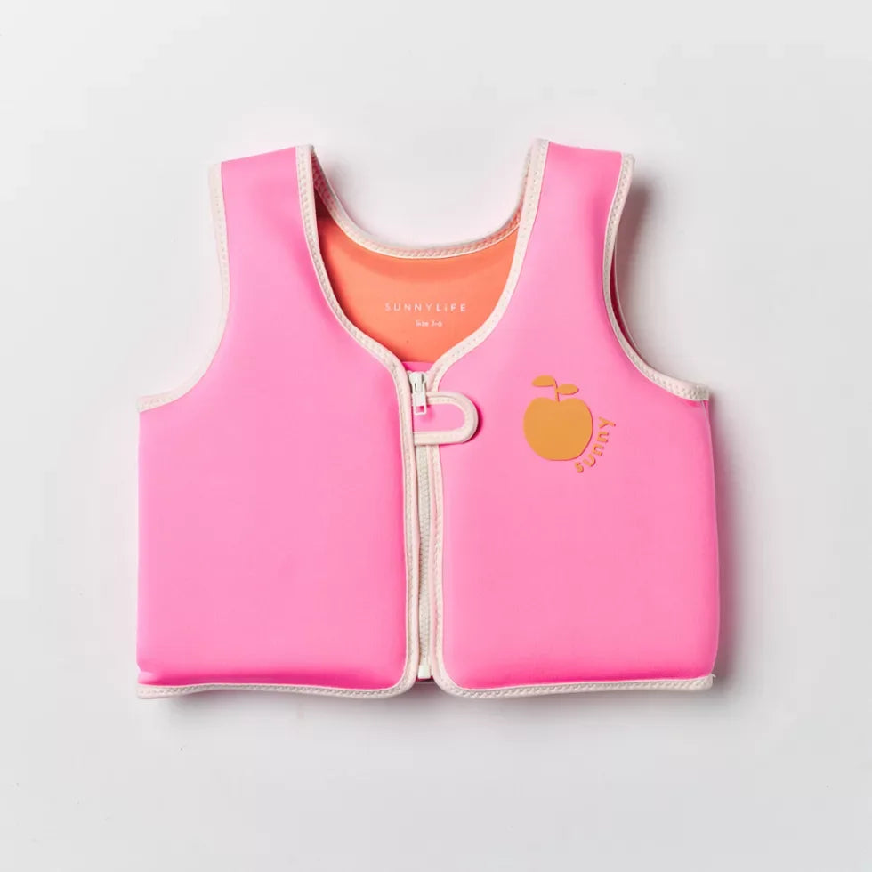 SunnyLife Úszómellény - Peach neon pink
