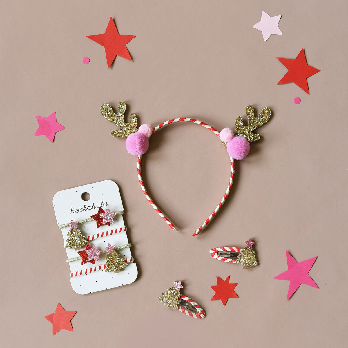 Rockahula Sparkly Reindeer Headband