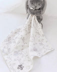 Tartine et Chocolat Augustin Bunny Security Blanket - Charcoal Grey