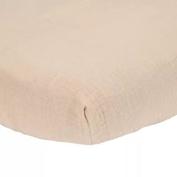 Little Dutch® Gumis lepedő 70x140 cm - Beige