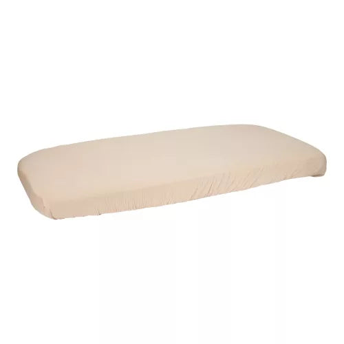 Little Dutch® Gumis lepedő 70x140 cm - Beige