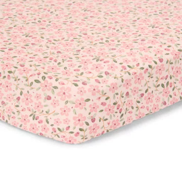 Little Dutch® Gumis lepedő 70x140/150 cm - Fairy Floral