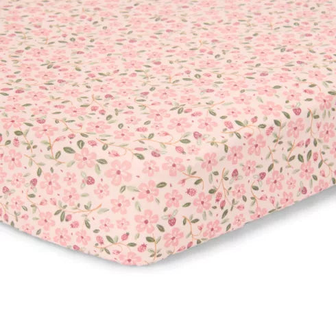 Little Dutch® Gumis lepedő 70x140/150 cm - Fairy Floral